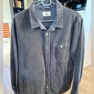 Marine layer max stretch corduroy shirt